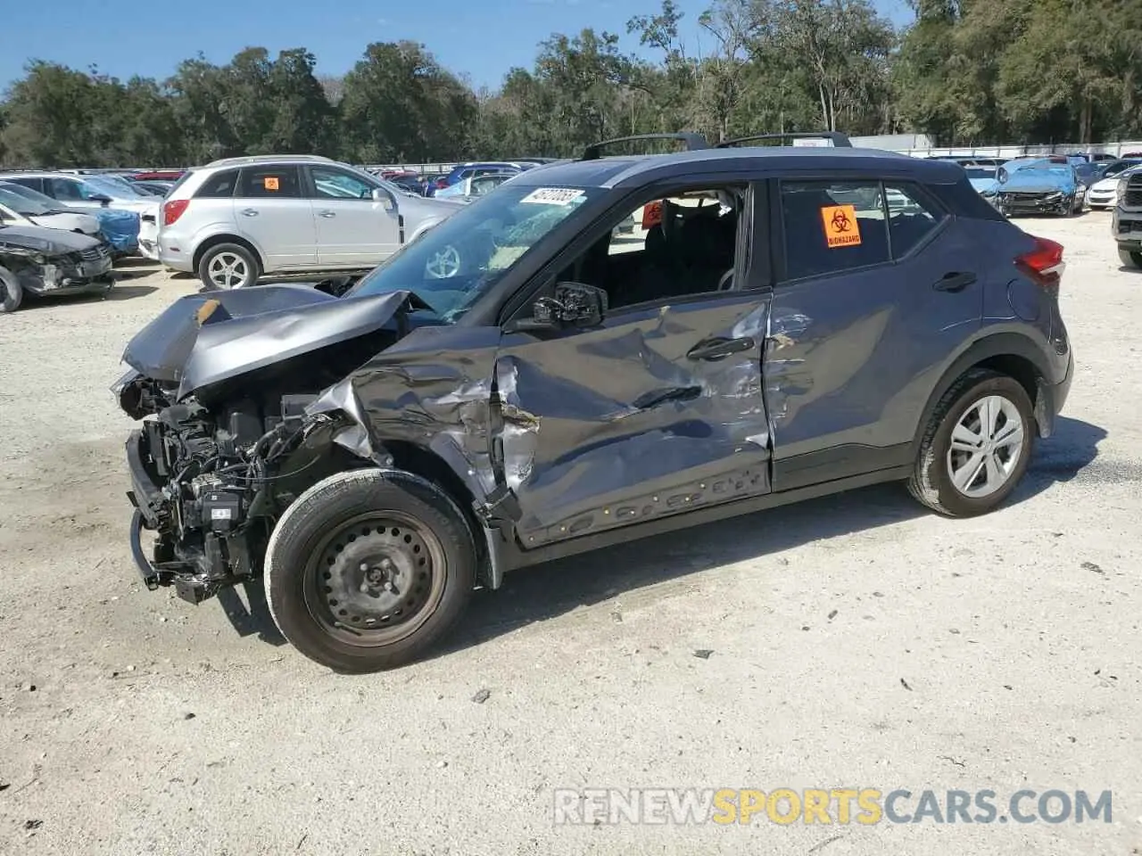 1 Photograph of a damaged car 3N1CP5CU4KL492996 NISSAN KICKS 2019