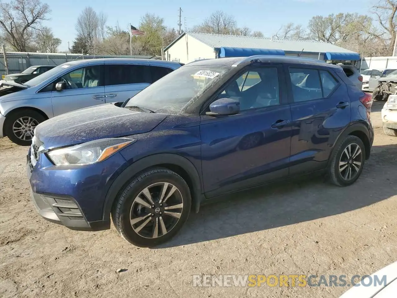 1 Photograph of a damaged car 3N1CP5CU4KL497020 NISSAN KICKS 2019