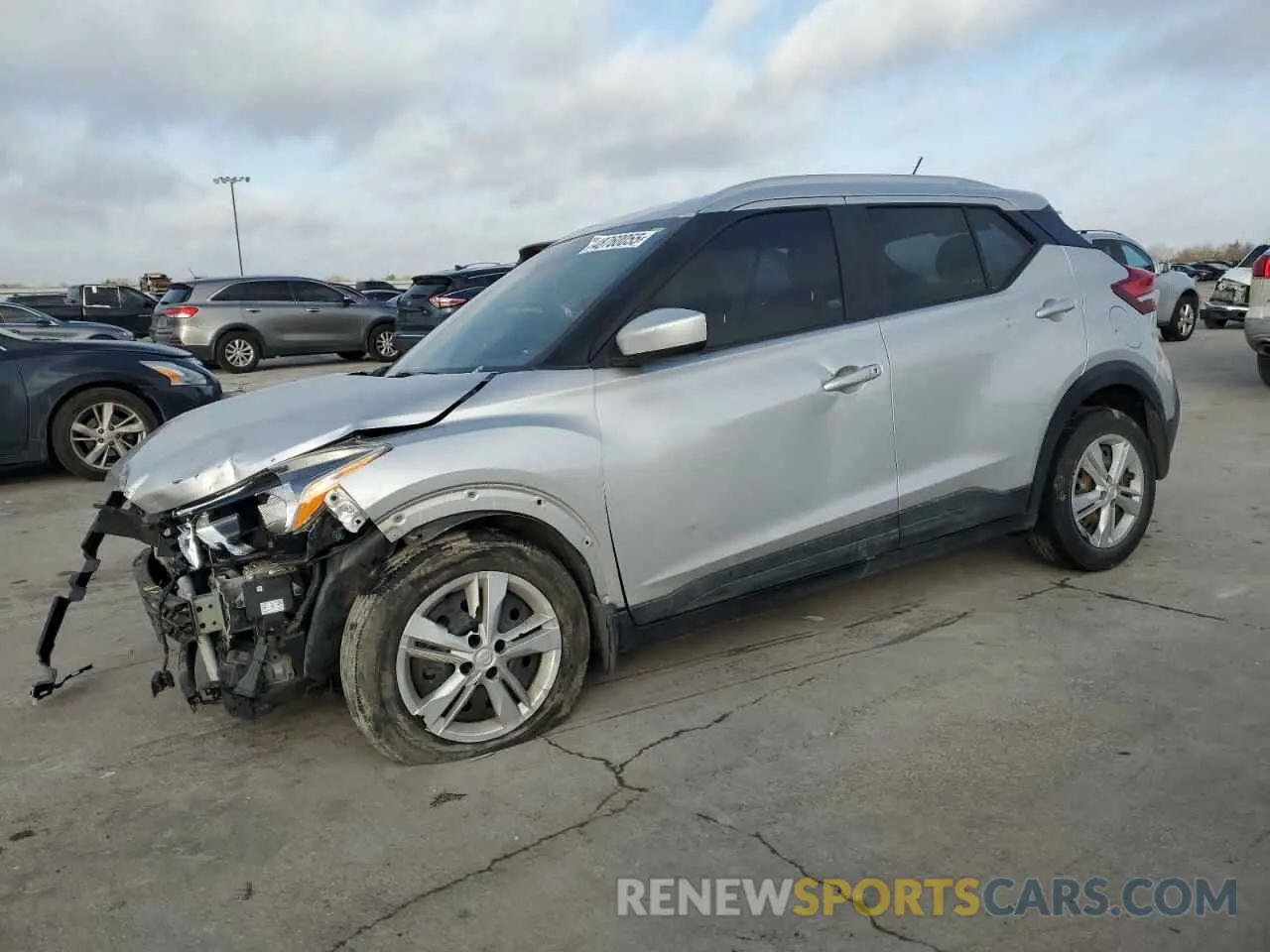 1 Photograph of a damaged car 3N1CP5CU4KL506153 NISSAN KICKS 2019