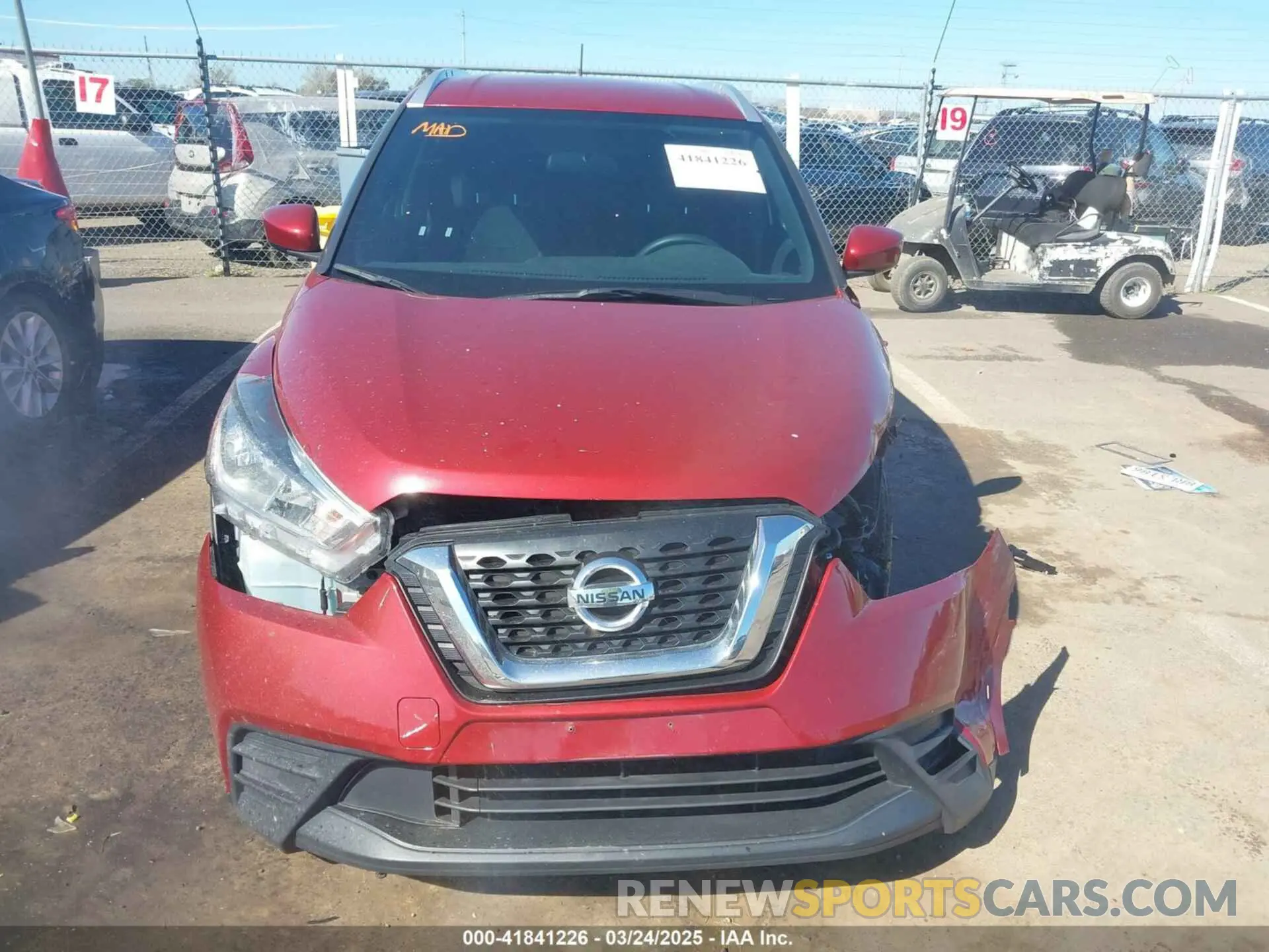 13 Photograph of a damaged car 3N1CP5CU4KL511255 NISSAN KICKS 2019