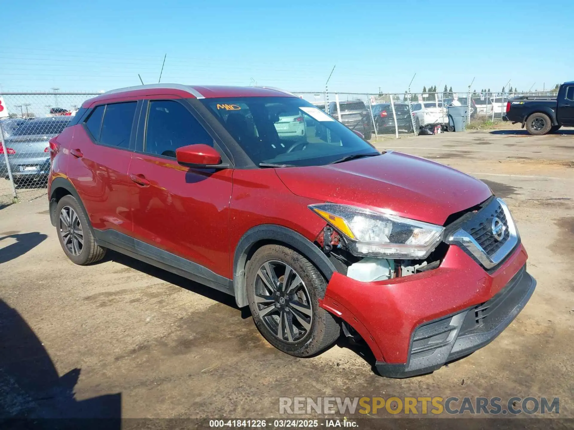 14 Photograph of a damaged car 3N1CP5CU4KL511255 NISSAN KICKS 2019