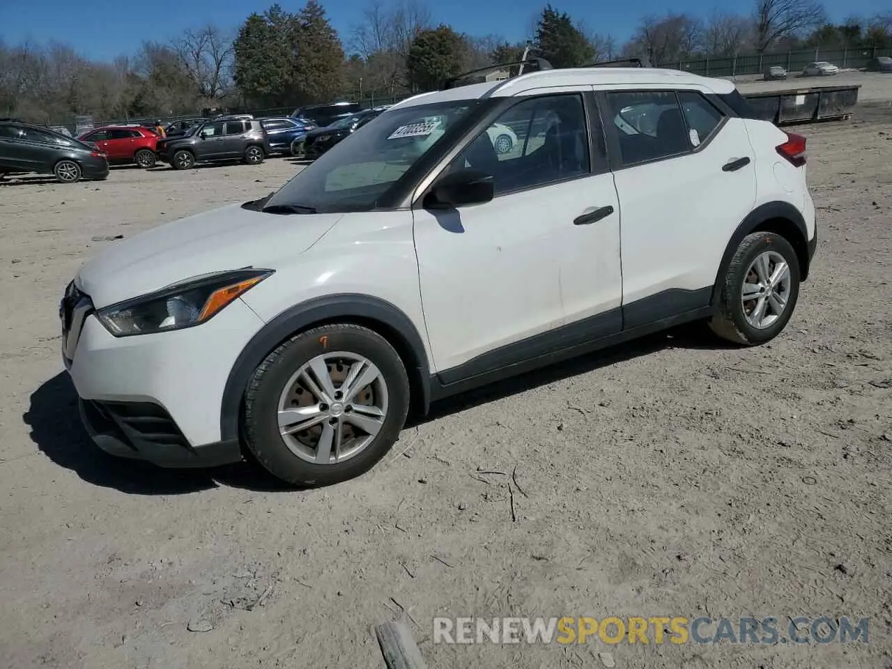 1 Photograph of a damaged car 3N1CP5CU4KL518254 NISSAN KICKS 2019