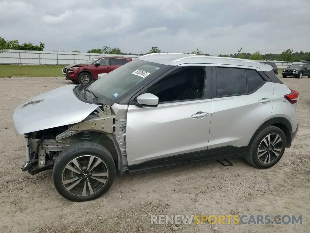 1 Photograph of a damaged car 3N1CP5CU4KL549312 NISSAN KICKS 2019