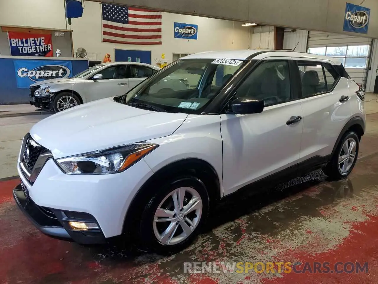 1 Photograph of a damaged car 3N1CP5CU4KL561427 NISSAN KICKS 2019