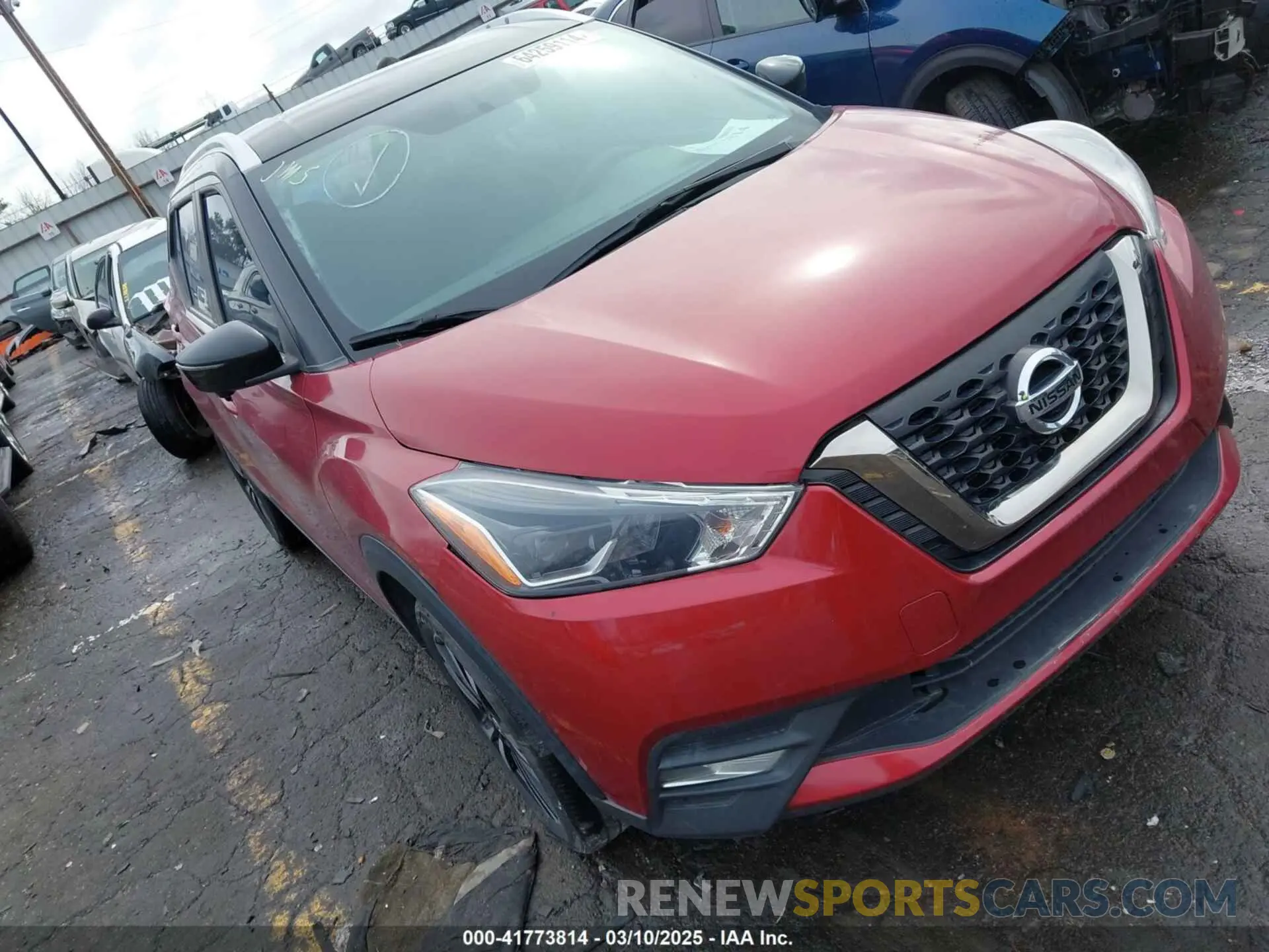 1 Photograph of a damaged car 3N1CP5CU4KL566997 NISSAN KICKS 2019