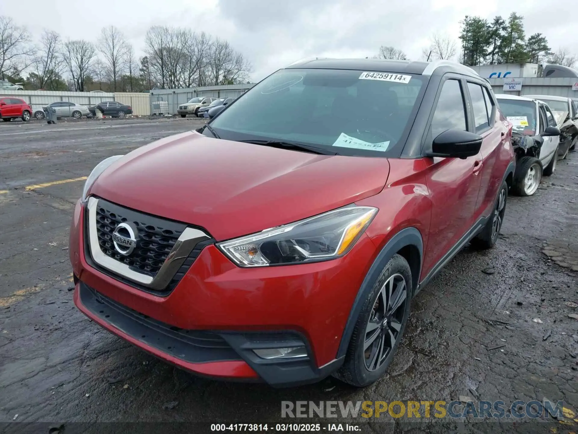 2 Photograph of a damaged car 3N1CP5CU4KL566997 NISSAN KICKS 2019