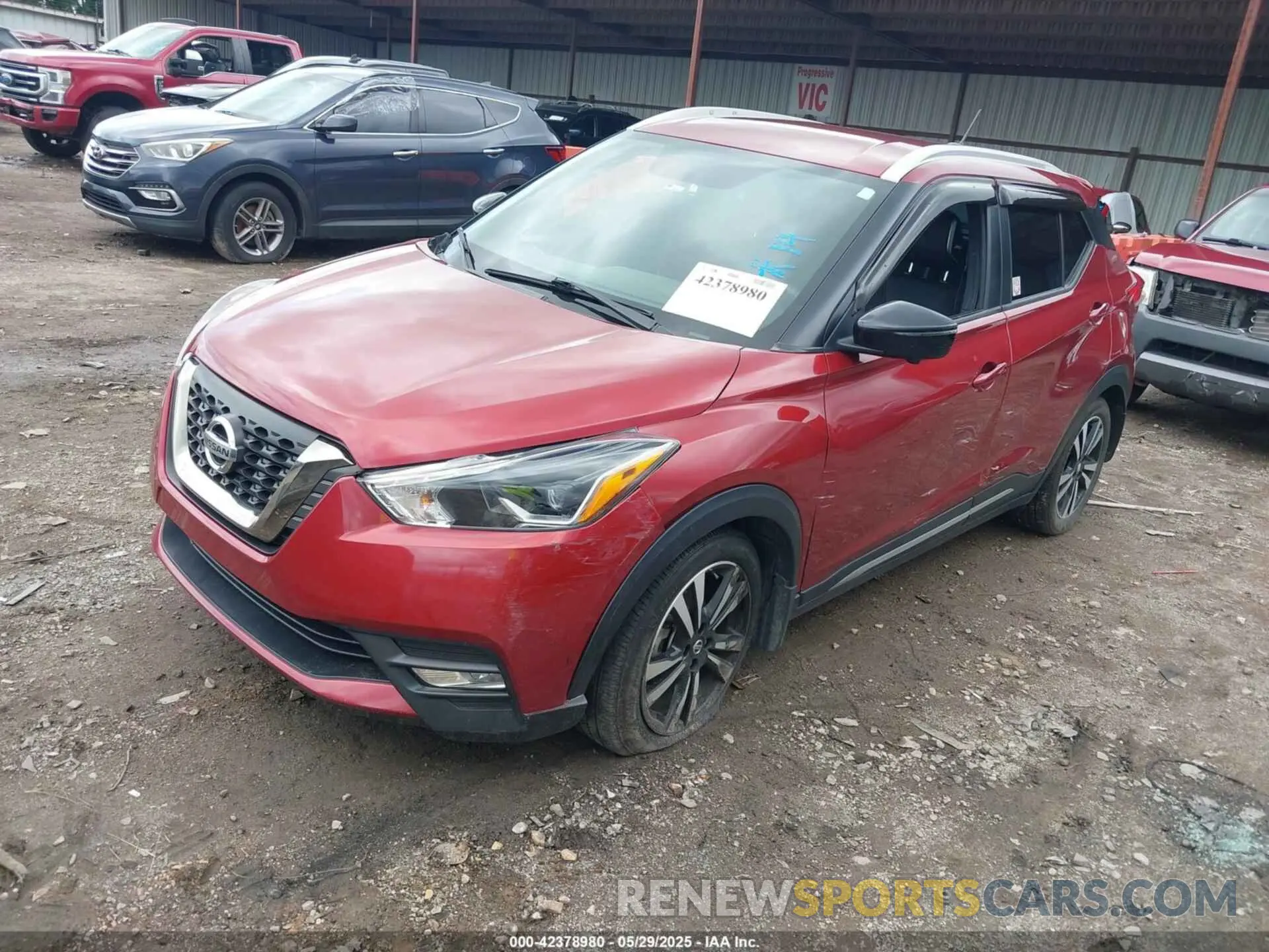 2 Photograph of a damaged car 3N1CP5CU5KL482008 NISSAN KICKS 2019