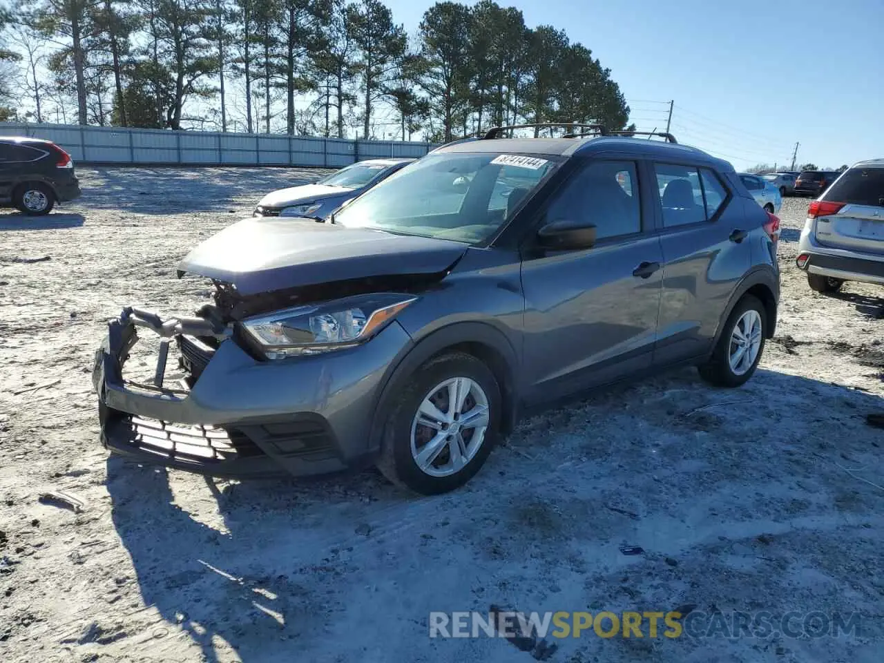 1 Photograph of a damaged car 3N1CP5CU5KL499441 NISSAN KICKS 2019