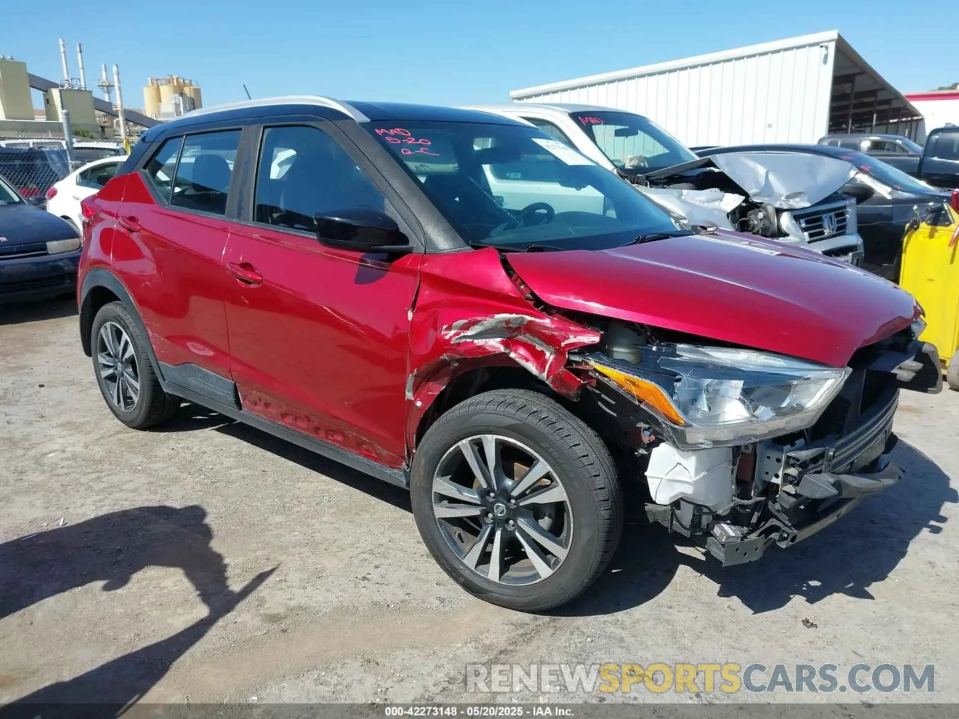 1 Photograph of a damaged car 3N1CP5CU5KL504251 NISSAN KICKS 2019