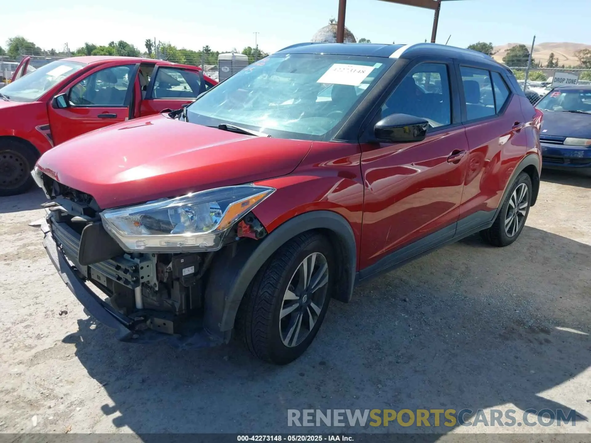 2 Photograph of a damaged car 3N1CP5CU5KL504251 NISSAN KICKS 2019