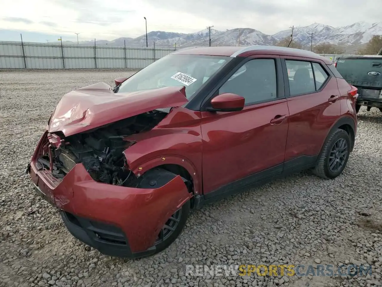 1 Photograph of a damaged car 3N1CP5CU5KL509711 NISSAN KICKS 2019