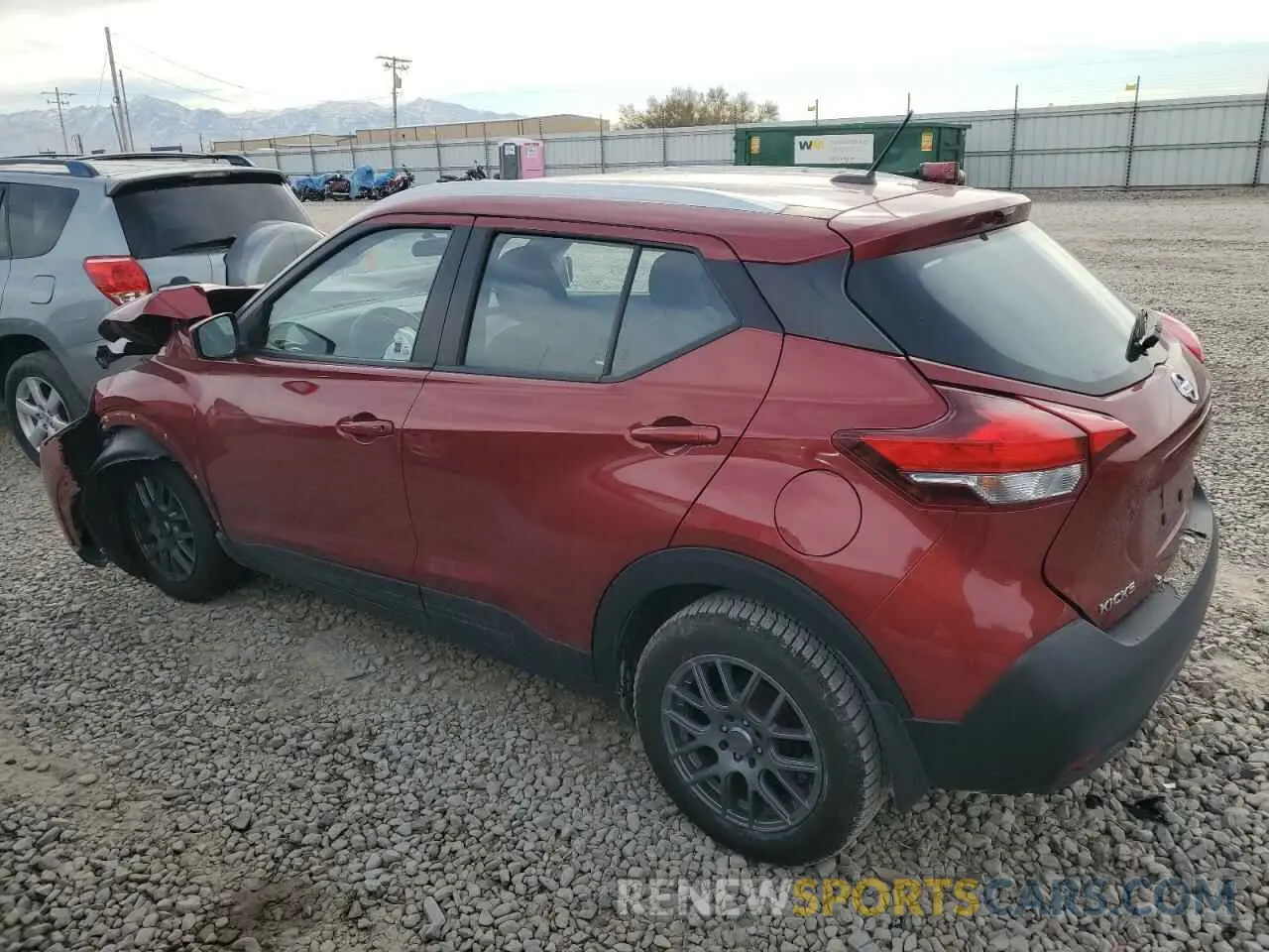 2 Photograph of a damaged car 3N1CP5CU5KL509711 NISSAN KICKS 2019