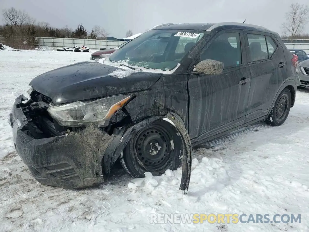 1 Photograph of a damaged car 3N1CP5CU5KL515007 NISSAN KICKS 2019
