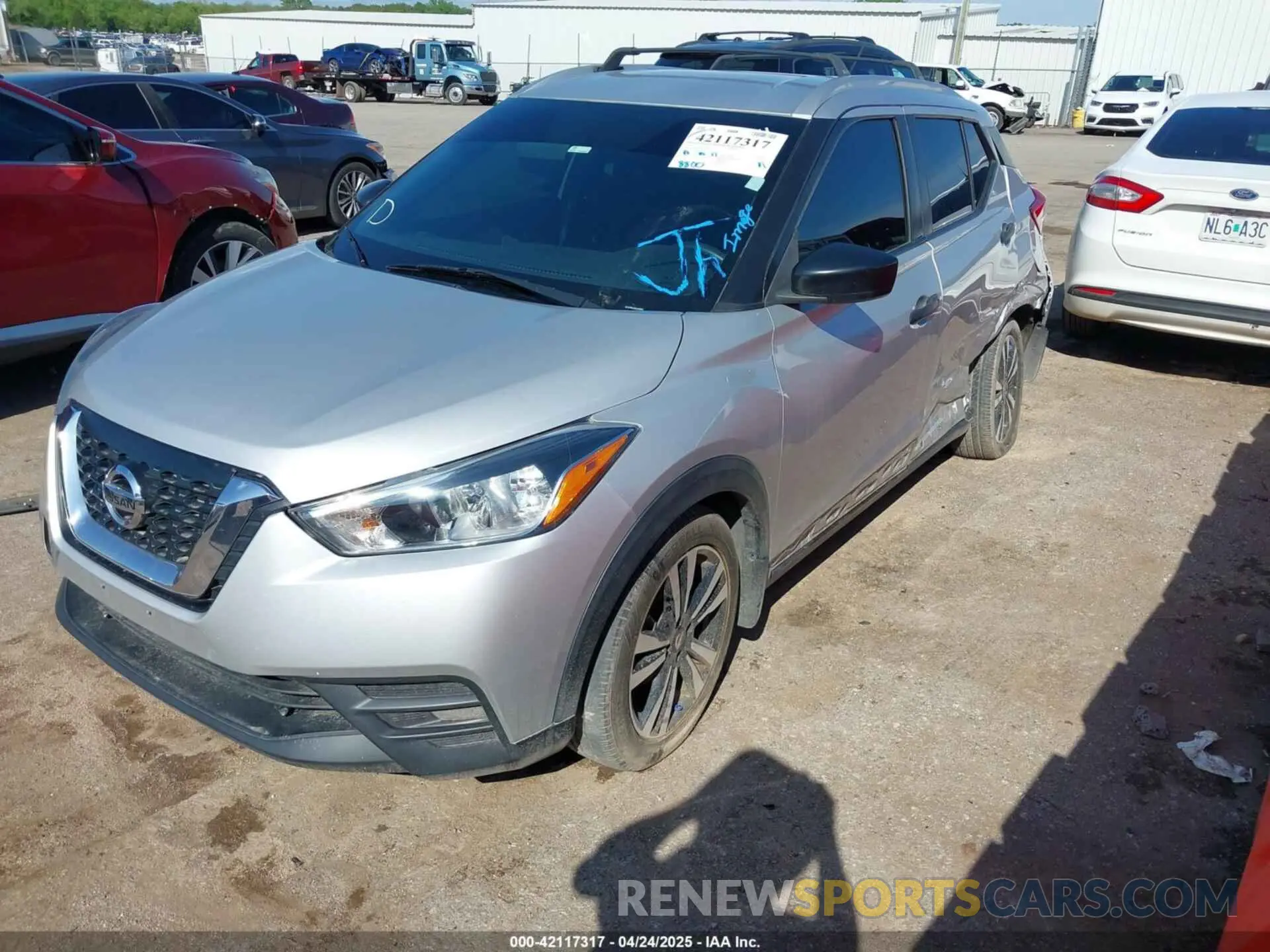 2 Photograph of a damaged car 3N1CP5CU5KL518974 NISSAN KICKS 2019