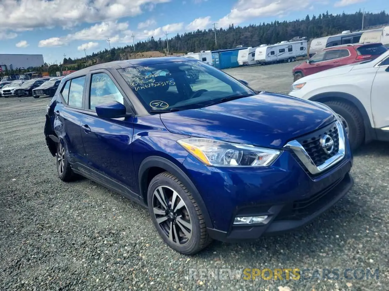 4 Photograph of a damaged car 3N1CP5CU5KL523155 NISSAN KICKS 2019
