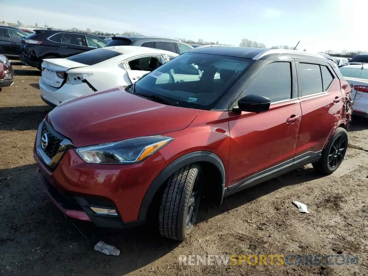 1 Photograph of a damaged car 3N1CP5CU5KL526881 NISSAN KICKS 2019