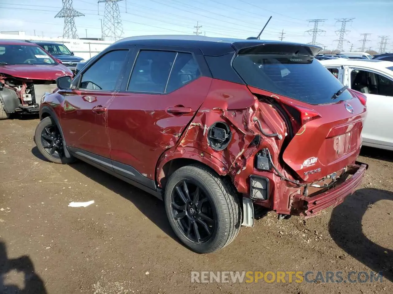 2 Photograph of a damaged car 3N1CP5CU5KL526881 NISSAN KICKS 2019