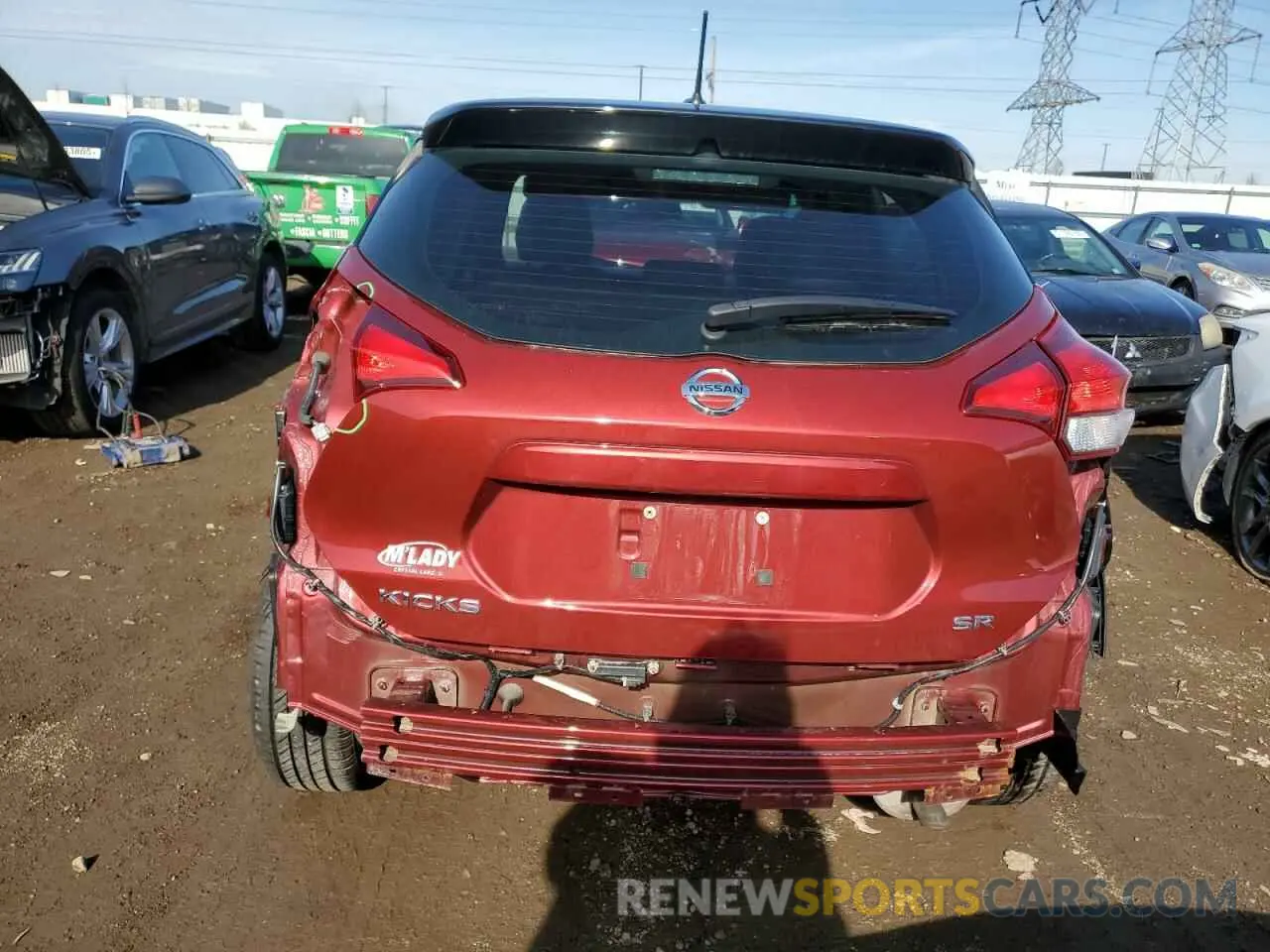 6 Photograph of a damaged car 3N1CP5CU5KL526881 NISSAN KICKS 2019