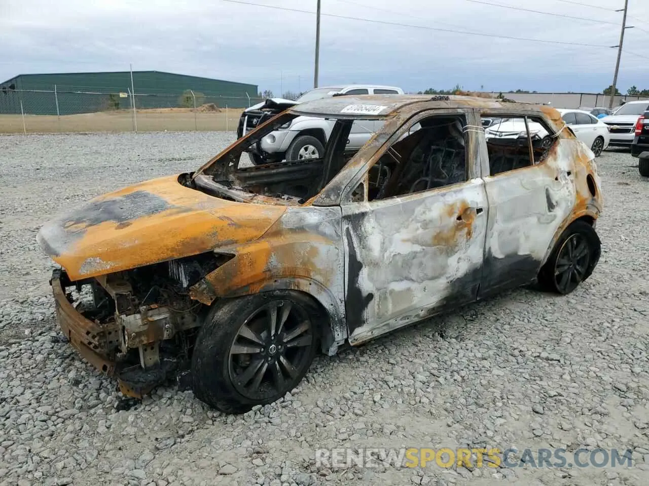 1 Photograph of a damaged car 3N1CP5CU5KL552607 NISSAN KICKS 2019