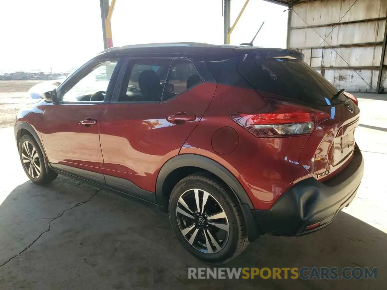 2 Photograph of a damaged car 3N1CP5CU5KL555023 NISSAN KICKS 2019