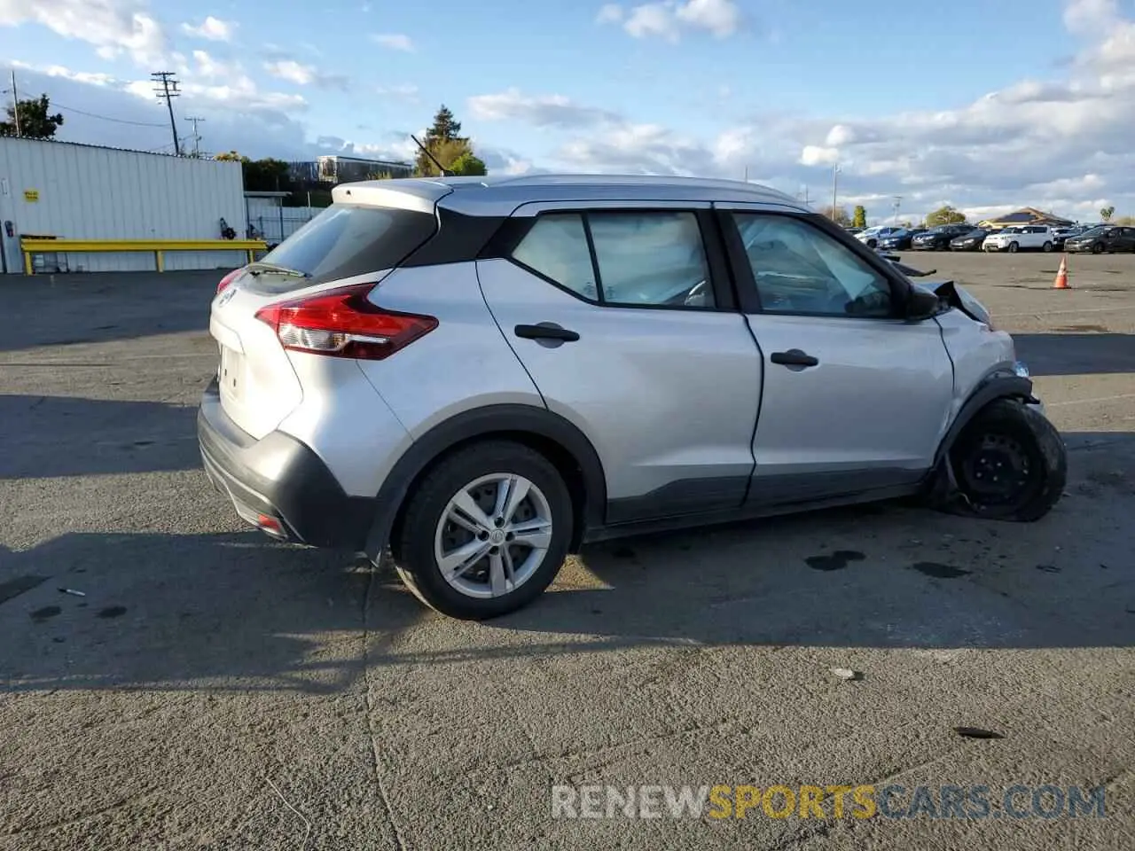 3 Photograph of a damaged car 3N1CP5CU5KL557449 NISSAN KICKS 2019