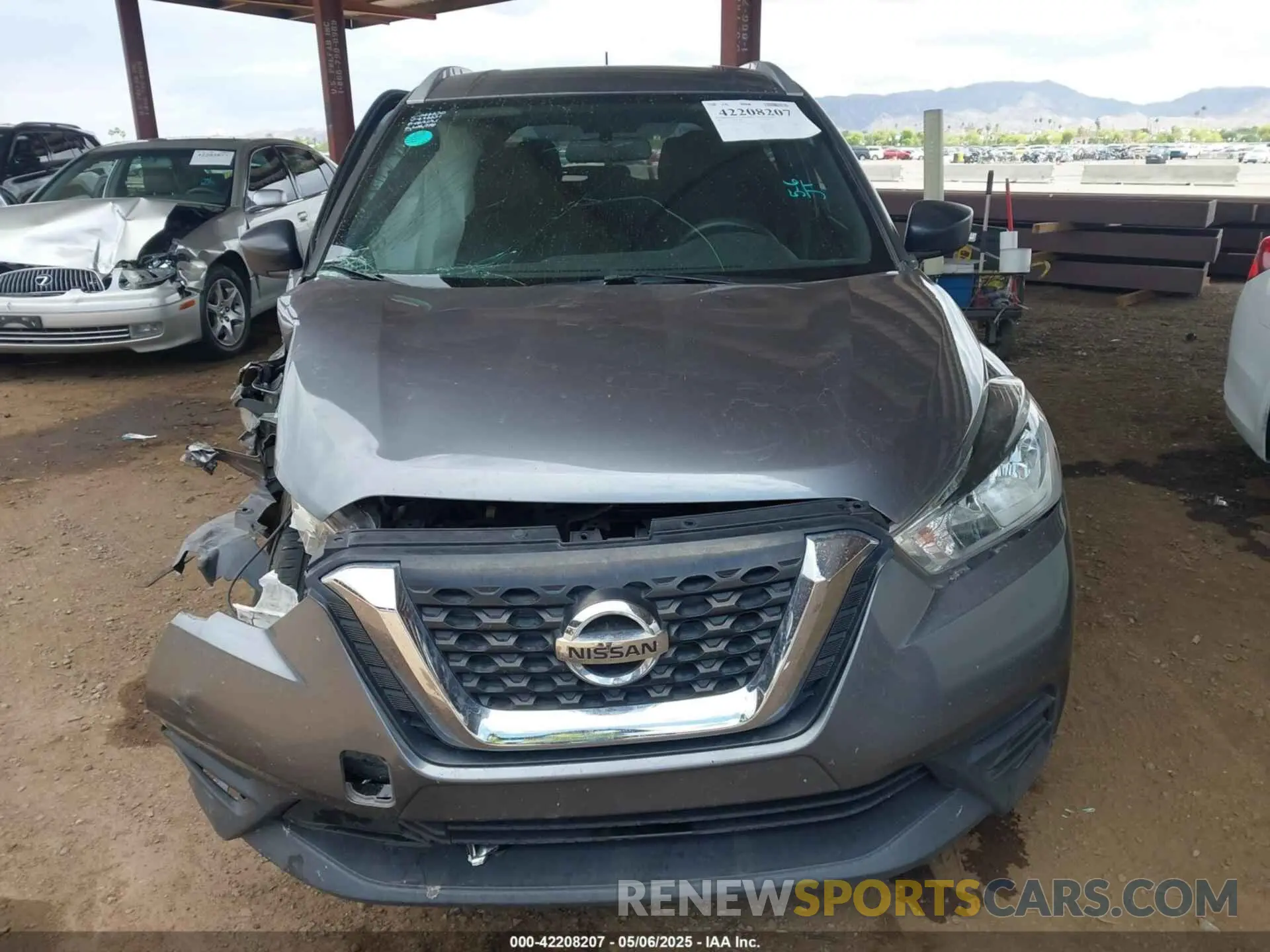 6 Photograph of a damaged car 3N1CP5CU6KL496631 NISSAN KICKS 2019