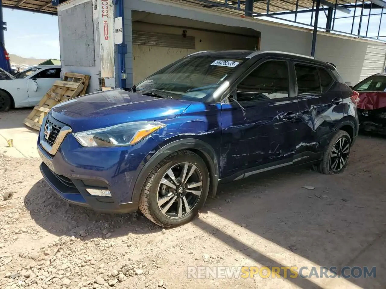 1 Photograph of a damaged car 3N1CP5CU6KL514304 NISSAN KICKS 2019