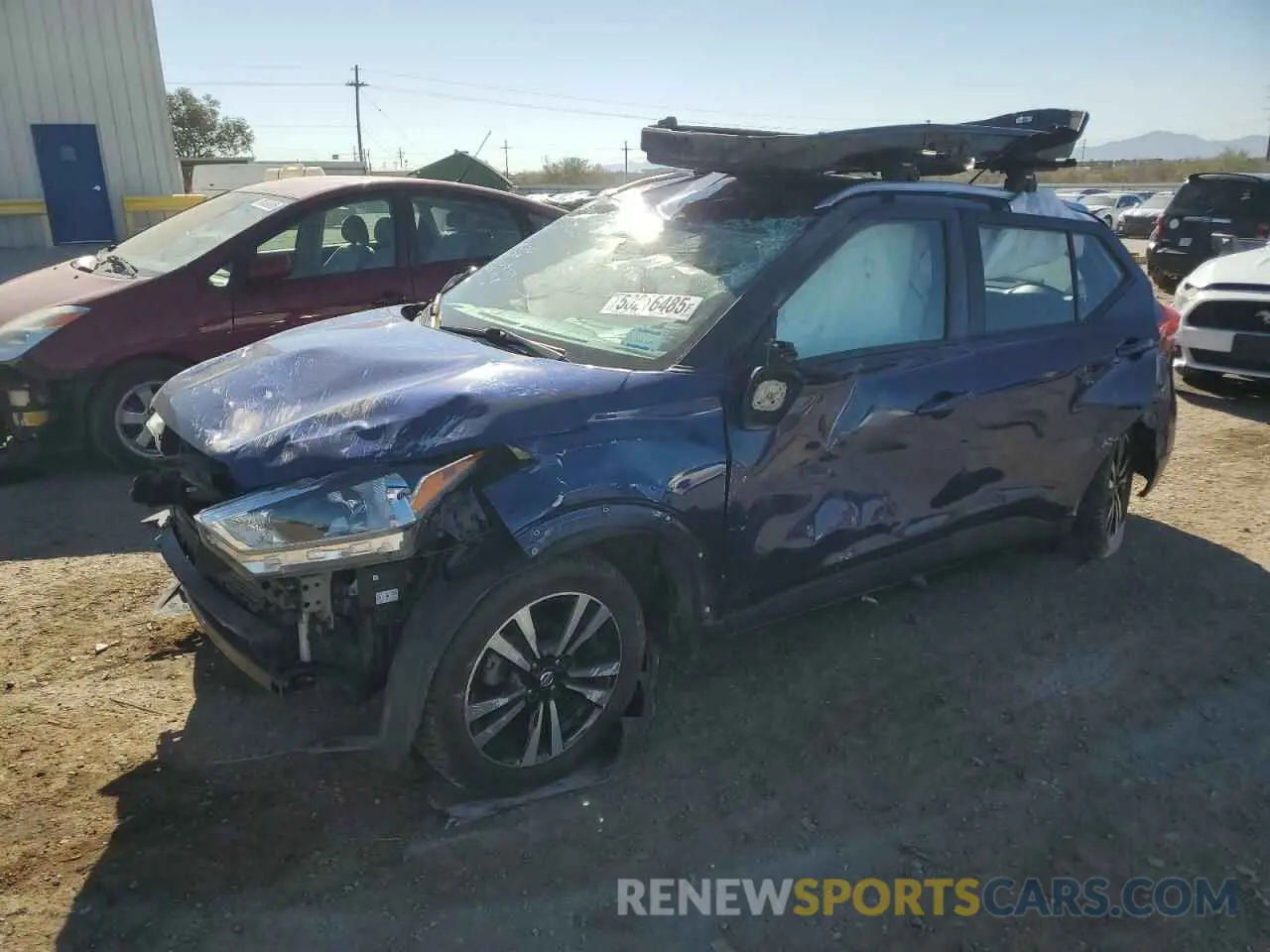 1 Photograph of a damaged car 3N1CP5CU6KL515341 NISSAN KICKS 2019