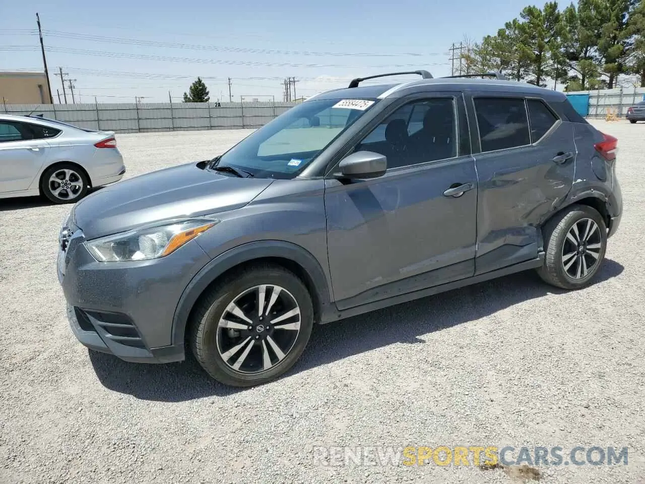 1 Photograph of a damaged car 3N1CP5CU6KL529630 NISSAN KICKS 2019
