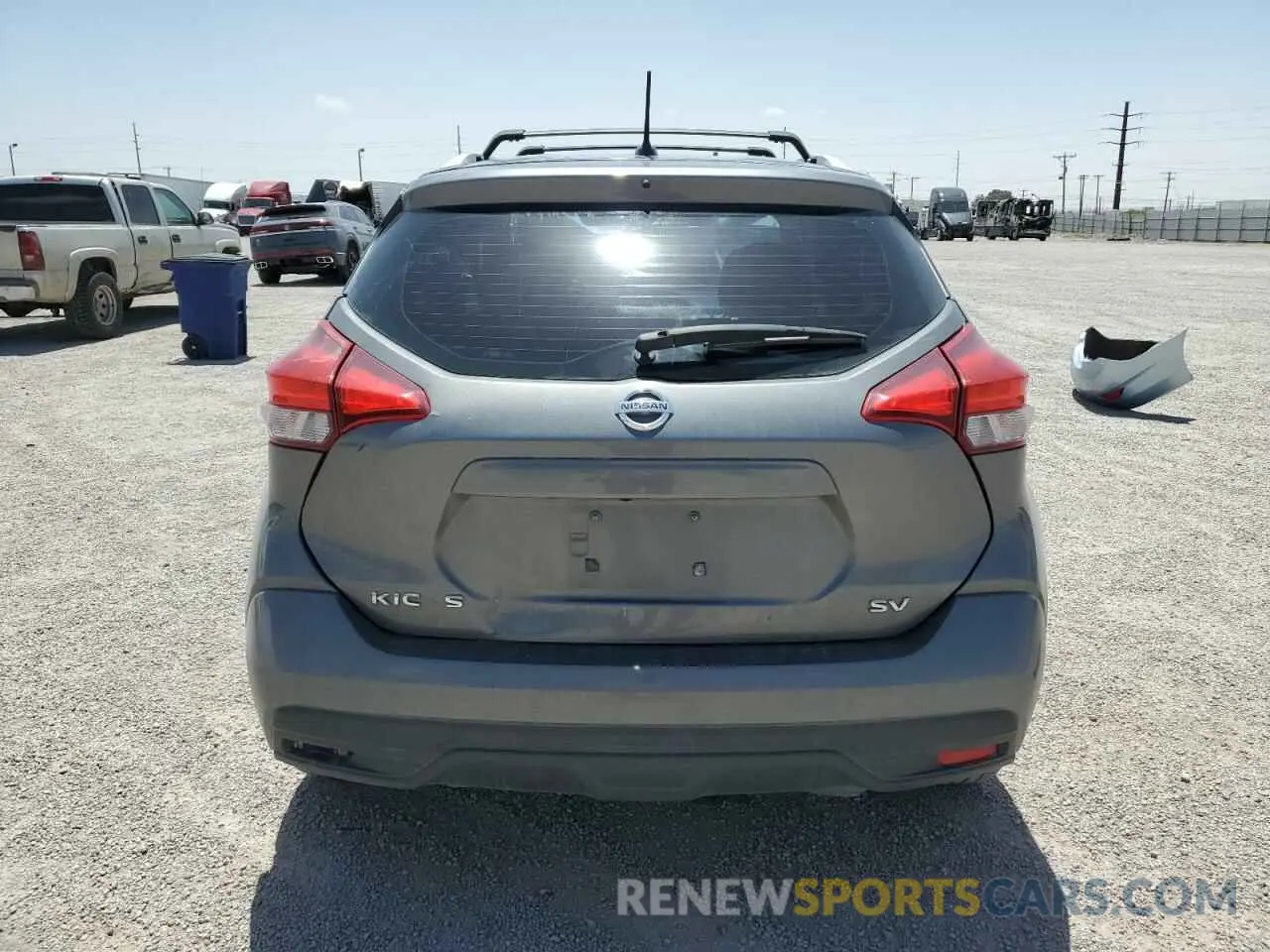 6 Photograph of a damaged car 3N1CP5CU6KL529630 NISSAN KICKS 2019