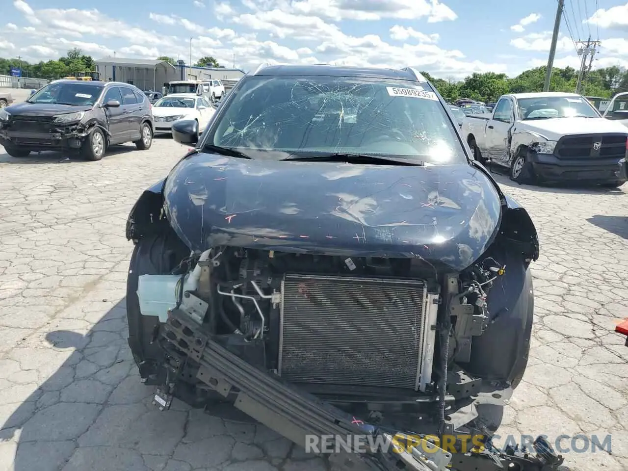 5 Photograph of a damaged car 3N1CP5CU6KL530017 NISSAN KICKS 2019