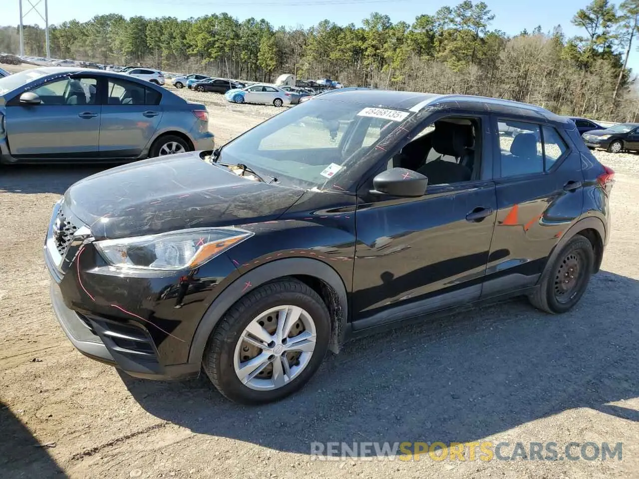 1 Photograph of a damaged car 3N1CP5CU6KL533063 NISSAN KICKS 2019