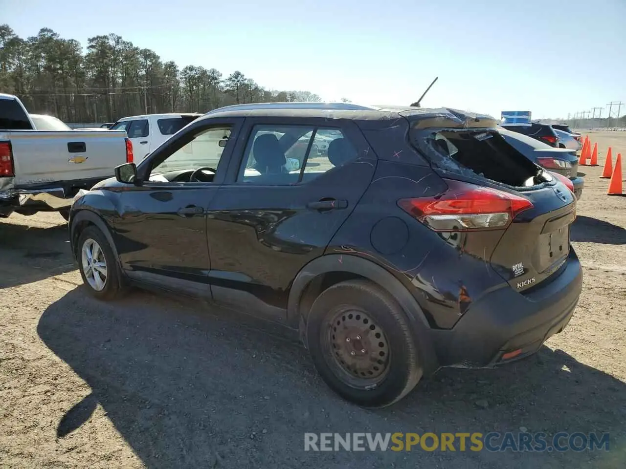 2 Photograph of a damaged car 3N1CP5CU6KL533063 NISSAN KICKS 2019