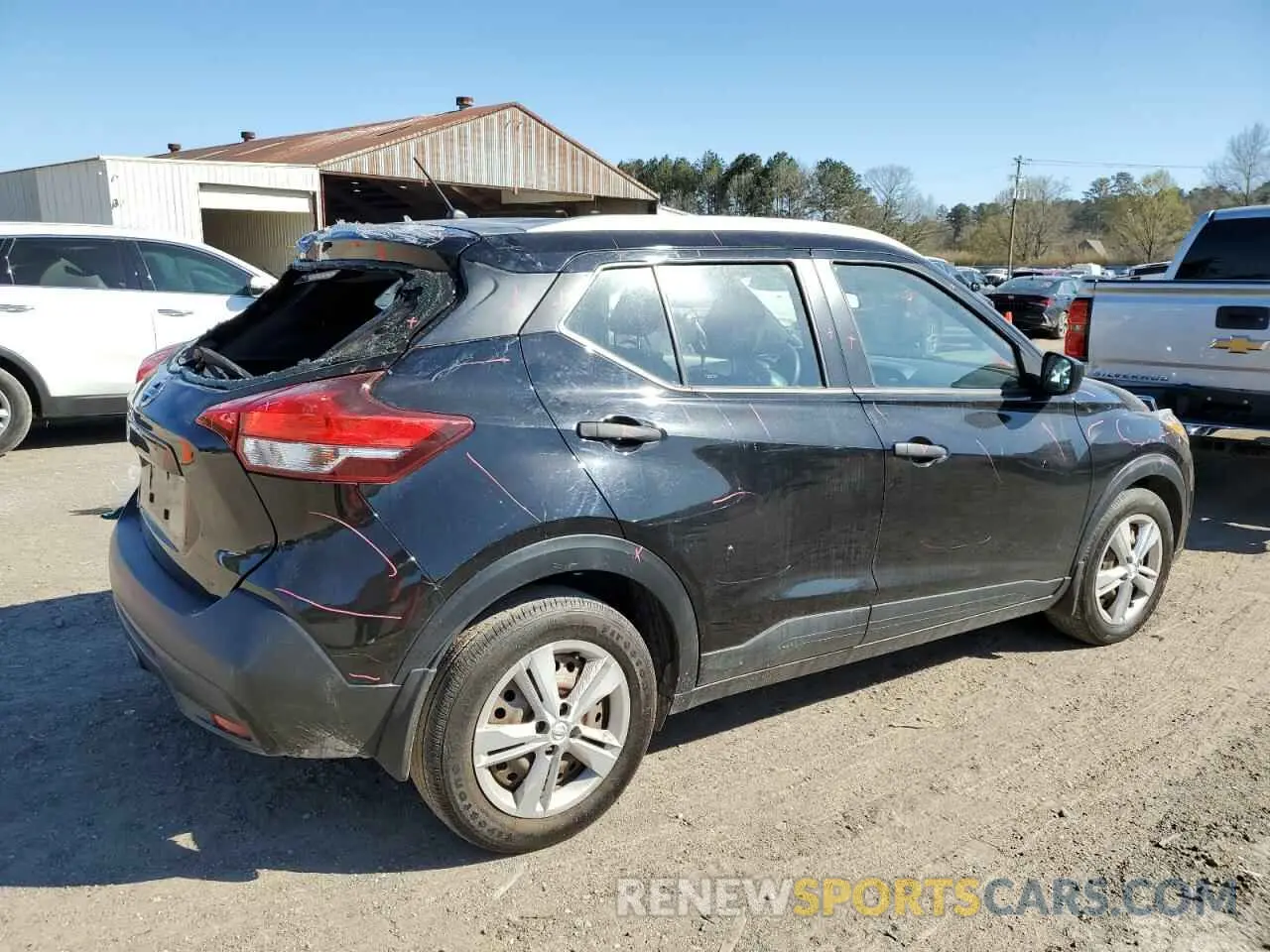 3 Photograph of a damaged car 3N1CP5CU6KL533063 NISSAN KICKS 2019