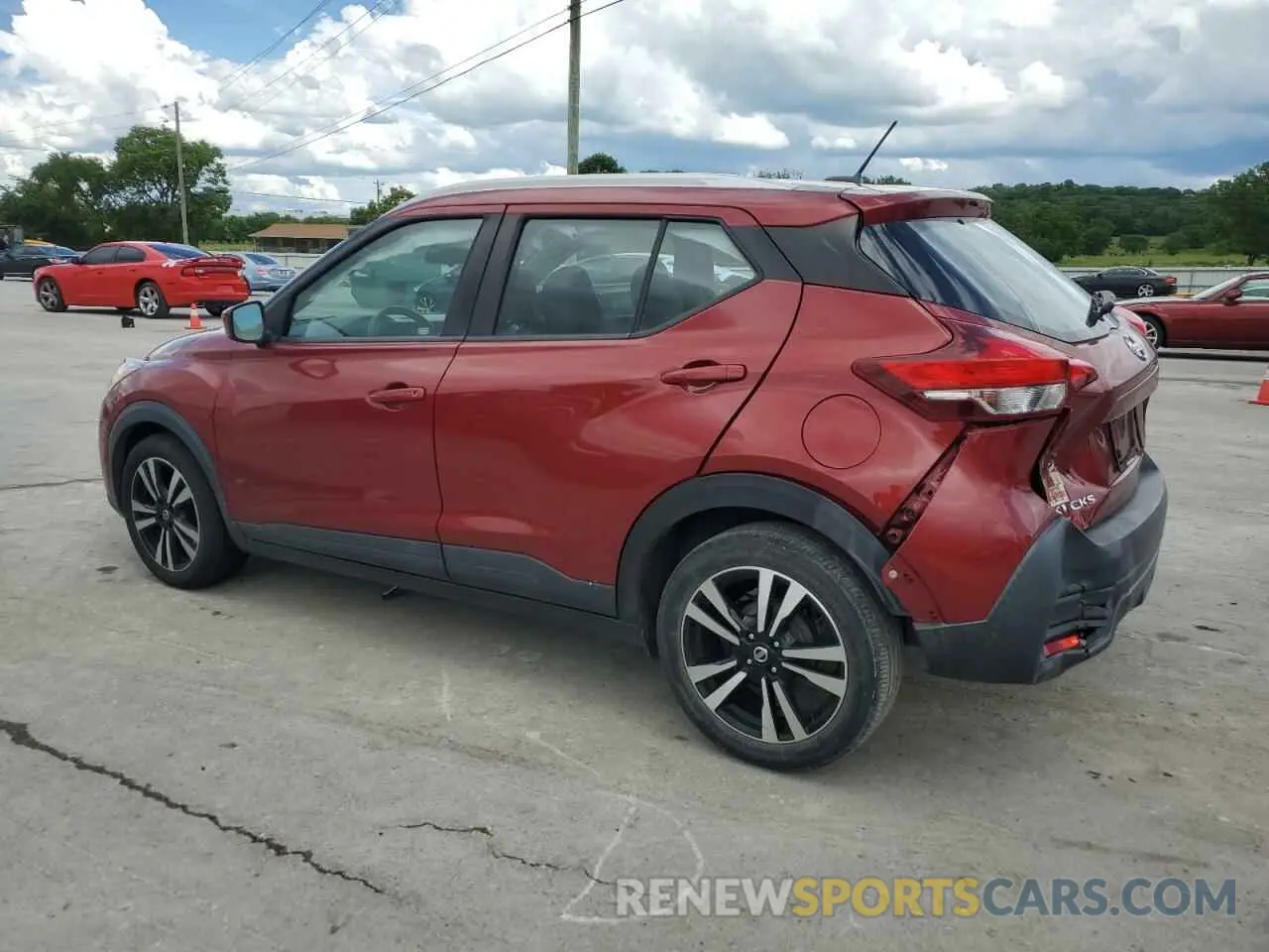 2 Photograph of a damaged car 3N1CP5CU6KL543852 NISSAN KICKS 2019