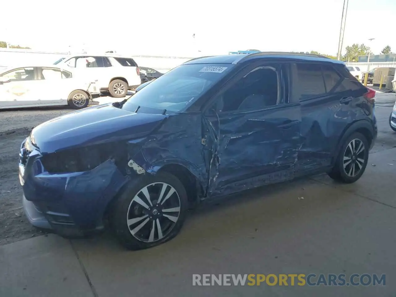 1 Photograph of a damaged car 3N1CP5CU6KL546587 NISSAN KICKS 2019
