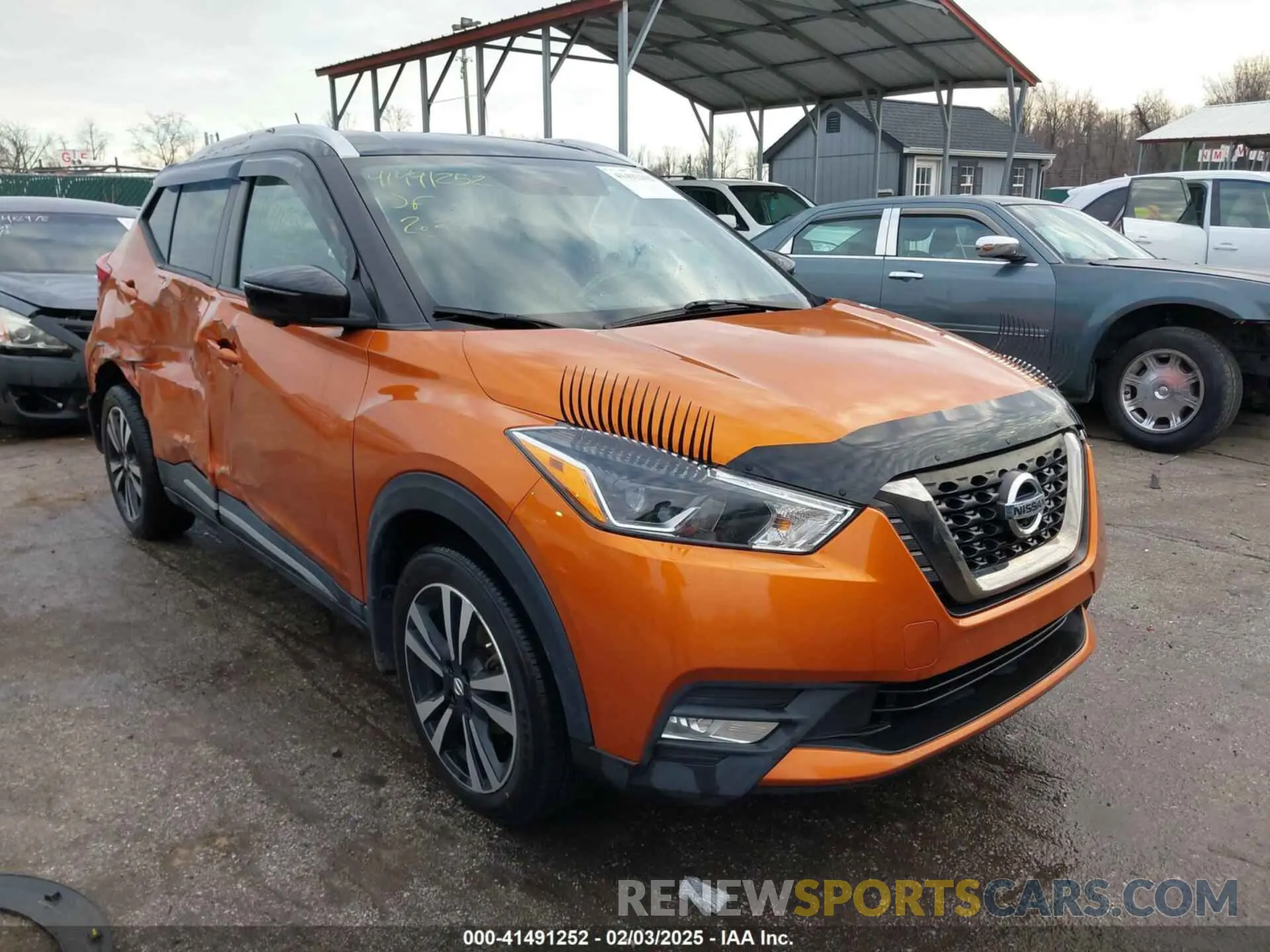 1 Photograph of a damaged car 3N1CP5CU6KL559887 NISSAN KICKS 2019