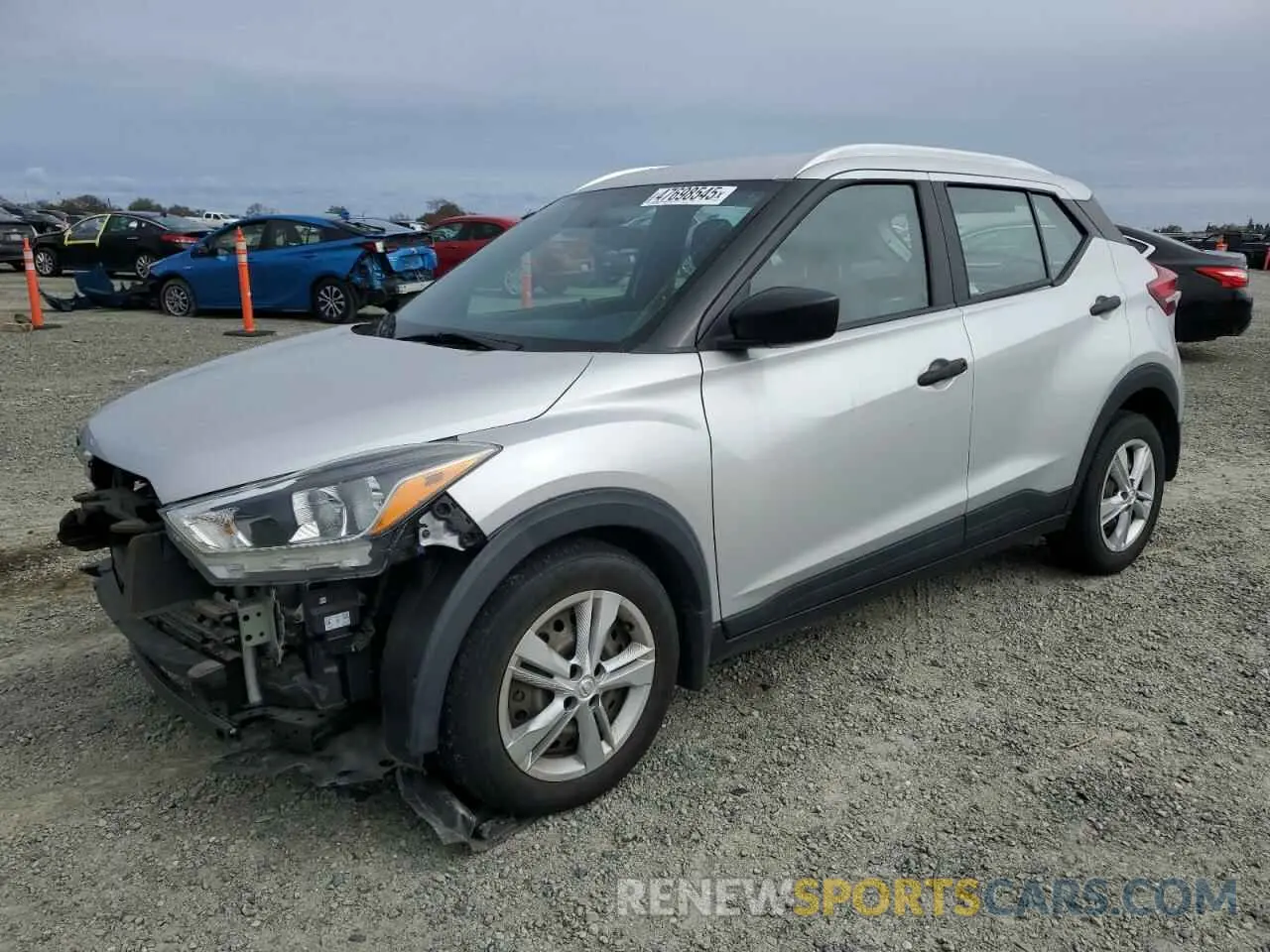 1 Photograph of a damaged car 3N1CP5CU6KL560666 NISSAN KICKS 2019