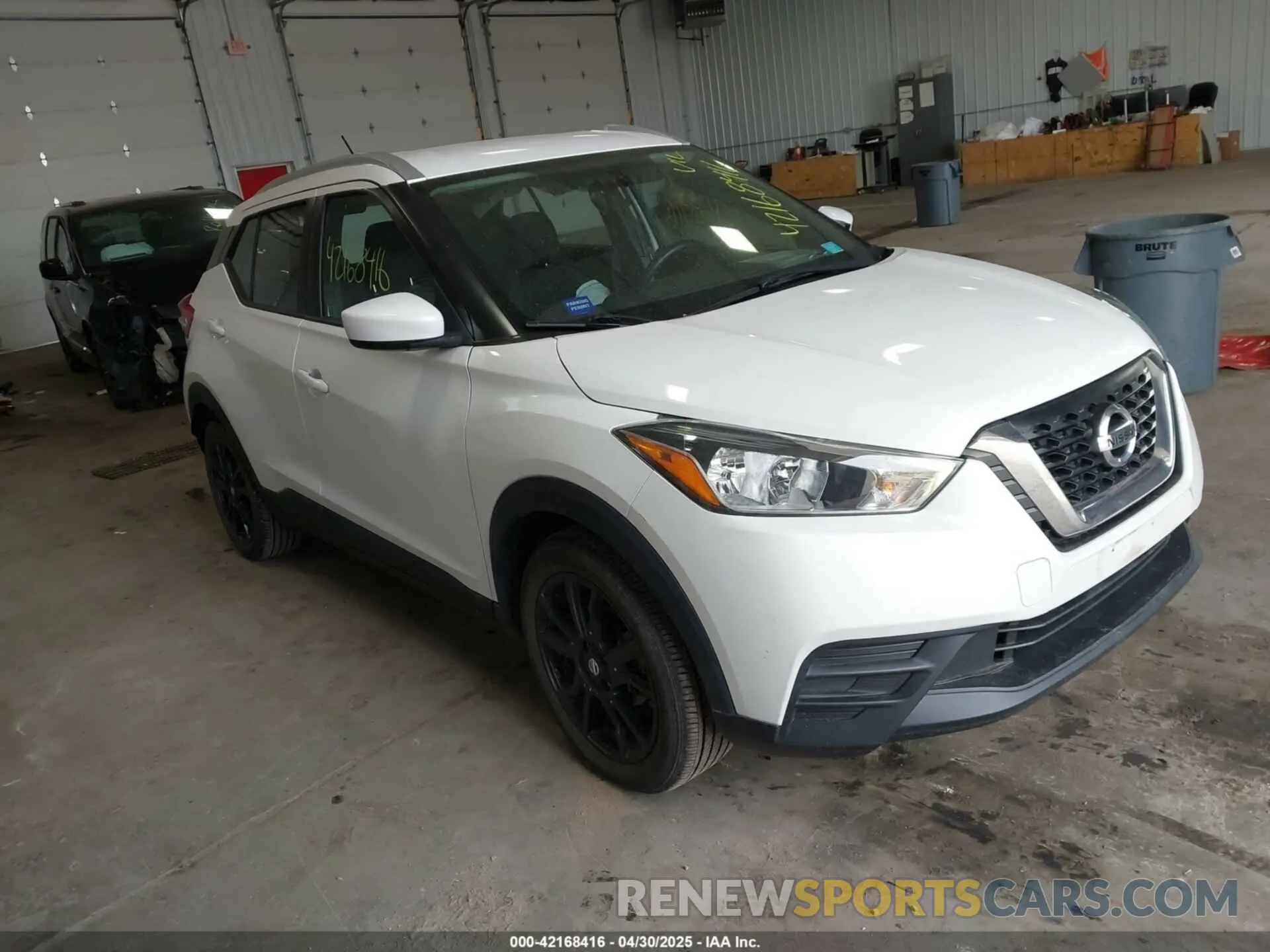 1 Photograph of a damaged car 3N1CP5CU7KL498307 NISSAN KICKS 2019