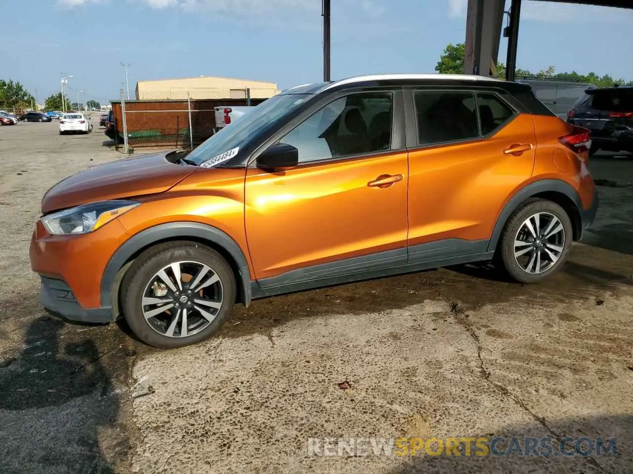 1 Photograph of a damaged car 3N1CP5CU7KL516627 NISSAN KICKS 2019