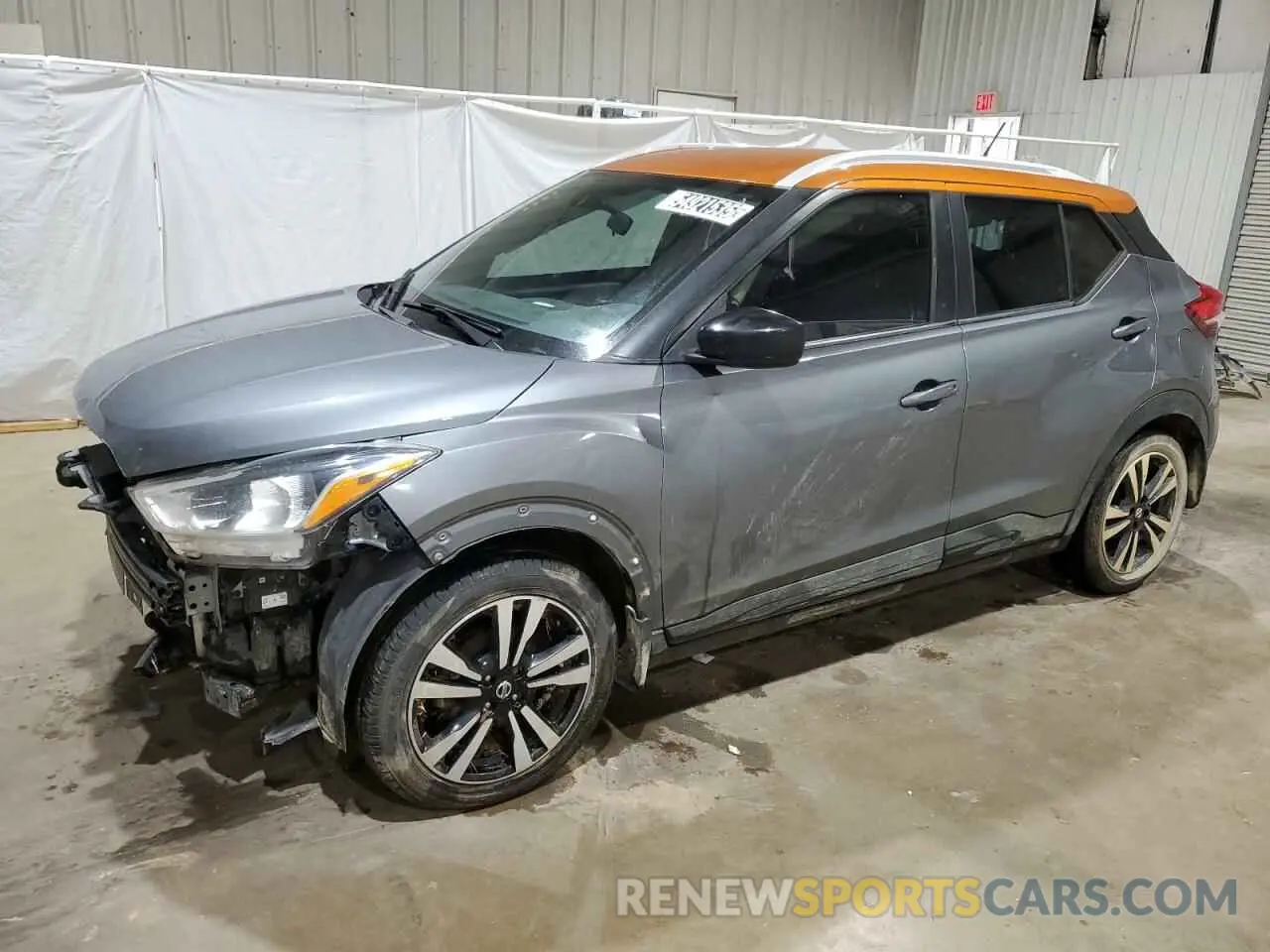 1 Photograph of a damaged car 3N1CP5CU7KL546372 NISSAN KICKS 2019