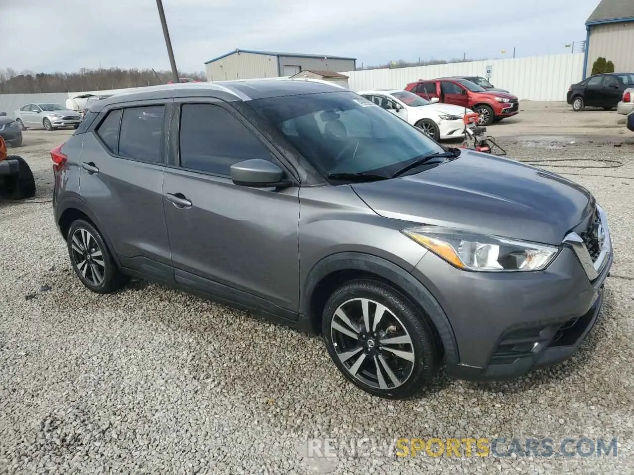 4 Photograph of a damaged car 3N1CP5CU7KL547165 NISSAN KICKS 2019
