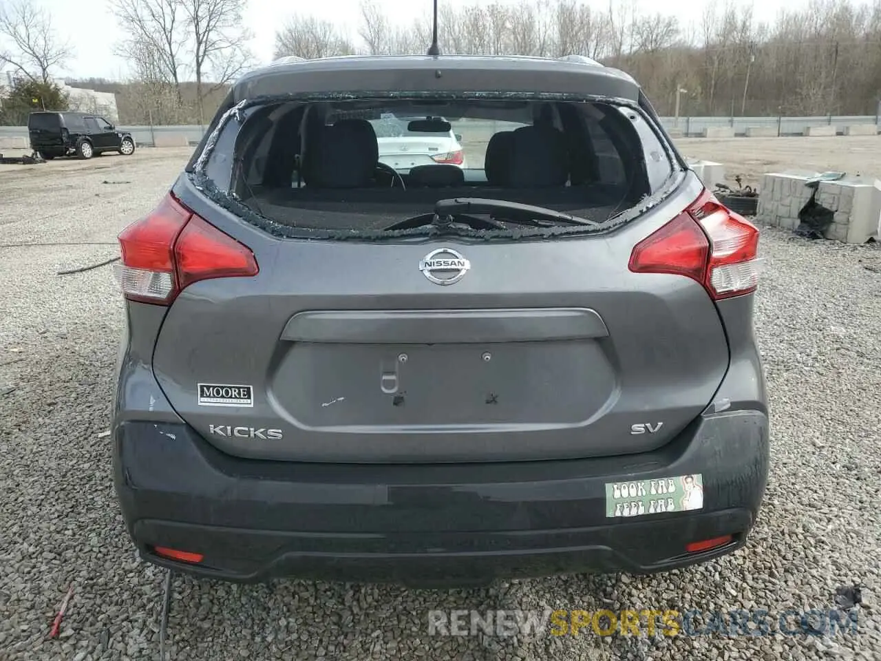 6 Photograph of a damaged car 3N1CP5CU7KL547165 NISSAN KICKS 2019