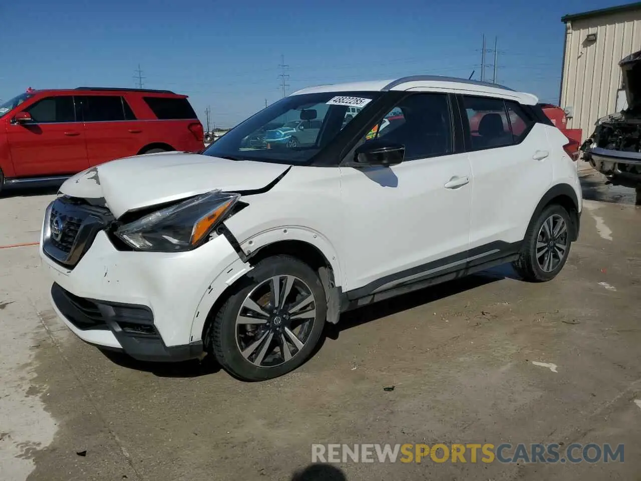 1 Photograph of a damaged car 3N1CP5CU7KL561809 NISSAN KICKS 2019