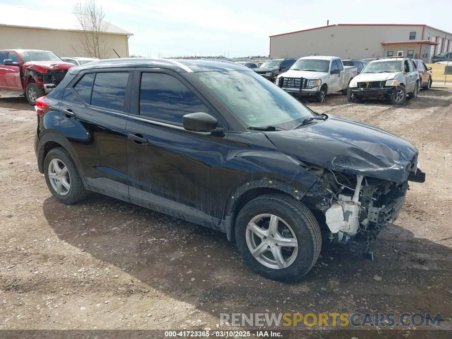 1 Photograph of a damaged car 3N1CP5CU7KL564239 NISSAN KICKS 2019