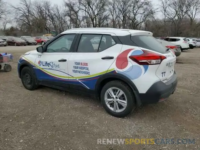 2 Photograph of a damaged car 3N1CP5CU8KL503529 NISSAN KICKS 2019
