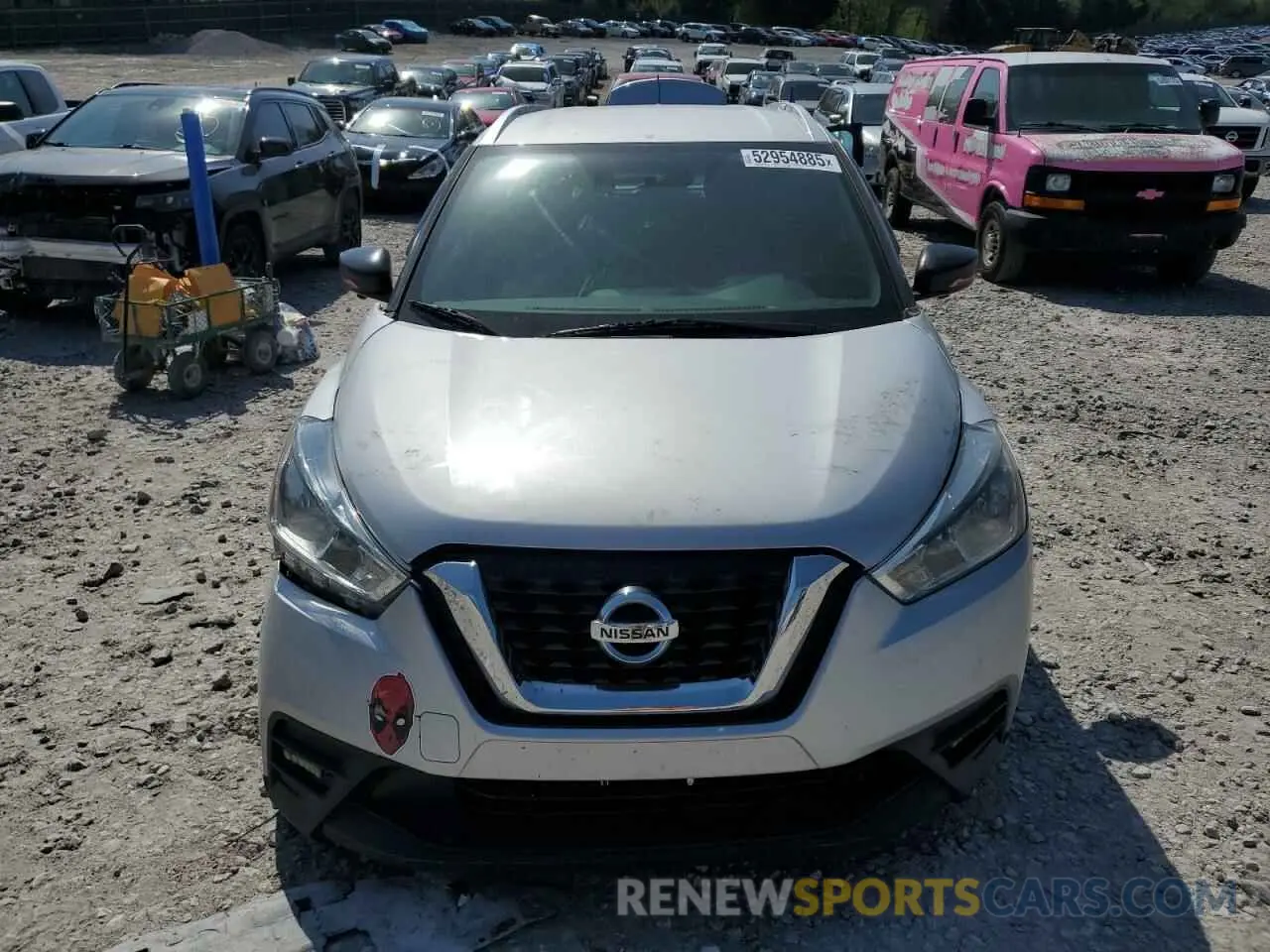 5 Photograph of a damaged car 3N1CP5CU8KL529595 NISSAN KICKS 2019