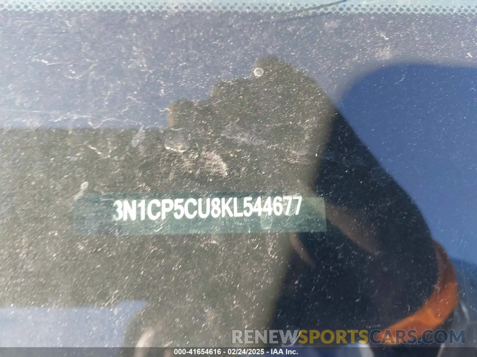 9 Photograph of a damaged car 3N1CP5CU8KL544677 NISSAN KICKS 2019