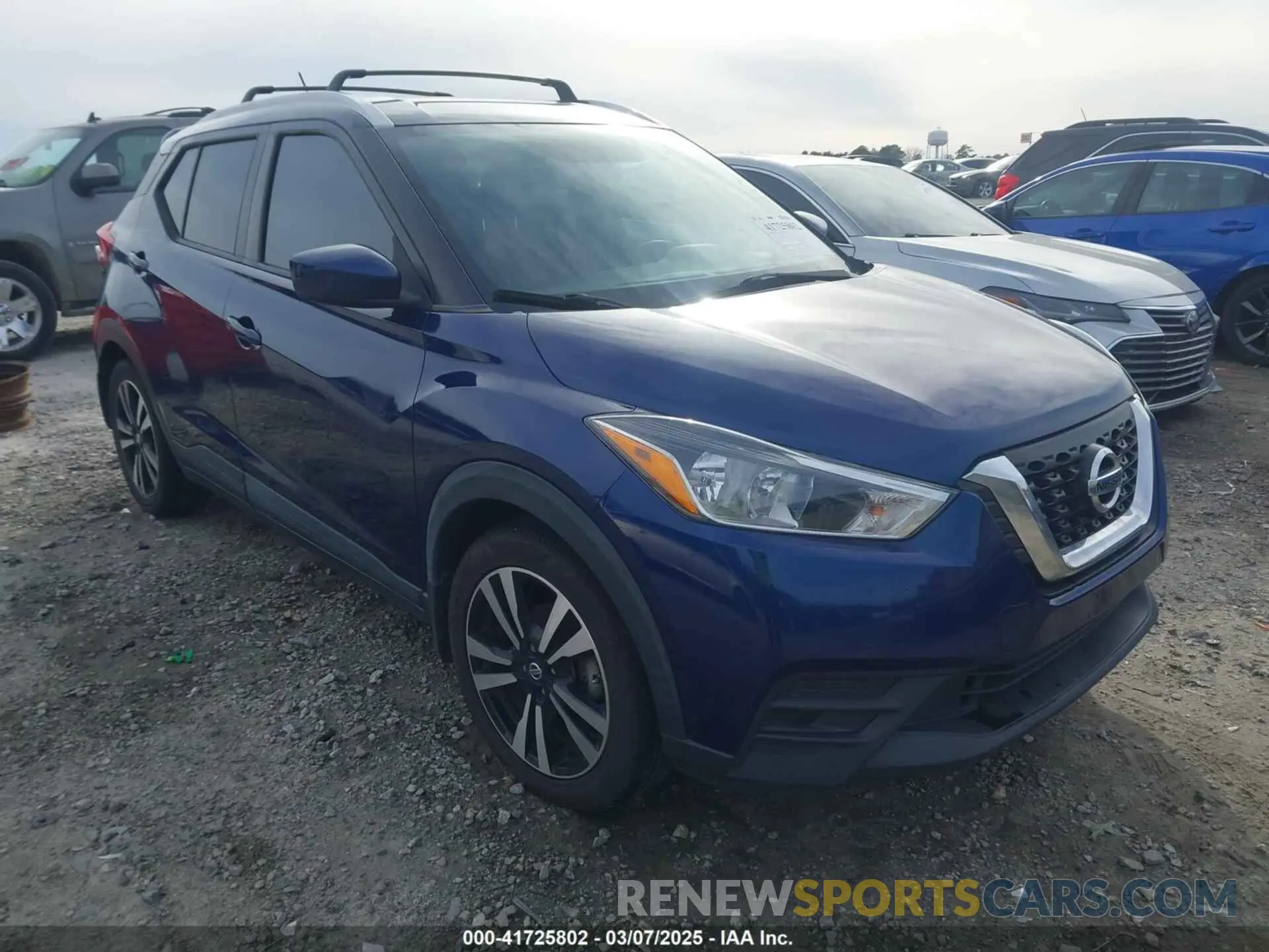 1 Photograph of a damaged car 3N1CP5CU8KL557557 NISSAN KICKS 2019