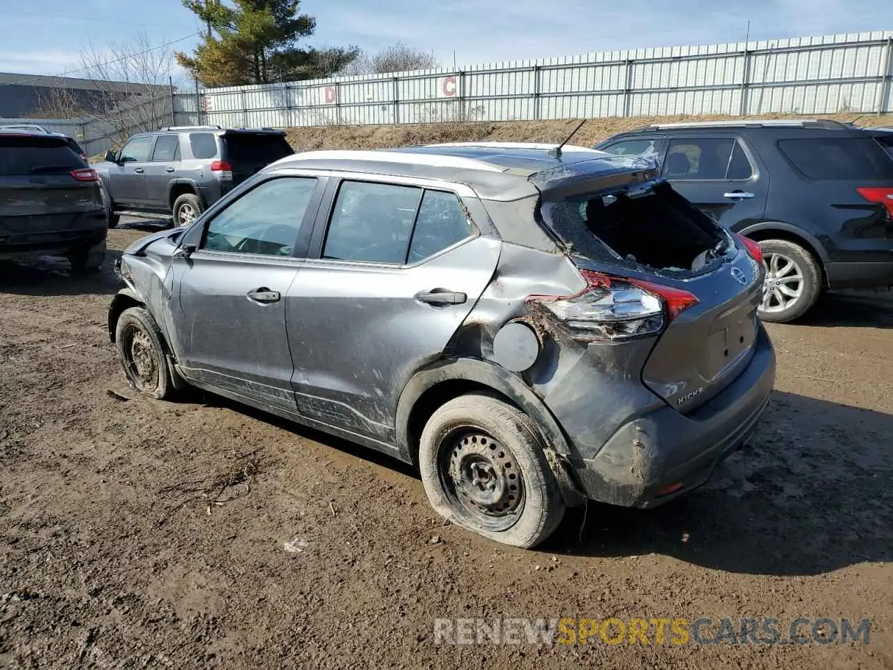 2 Photograph of a damaged car 3N1CP5CU8KL557901 NISSAN KICKS 2019